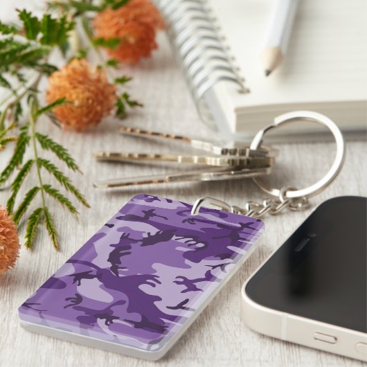 Porte-clés Camouflage violet, Armée (Devant droit)