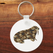 Porte-clés Camouflage Walrus Silhouette (Recto)