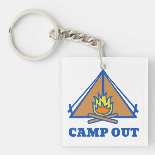 Porte-clés Camp hors (Devant)