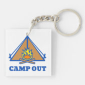 Porte-clés Camp hors (Dos)