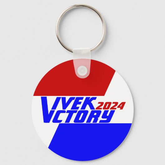 Porte-clés Campagne 2024 Président de l'élection Vivek RAMASW (Recto)
