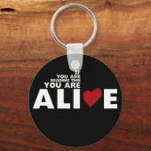 Porte-clés Campagne ALIVE (Recto)