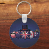 Porte-clés Campagne anglo-saxonne (Recto)