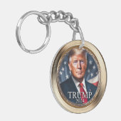 Porte-clés Campagne Donald Trump 2024 Collectible (Devant gauche)