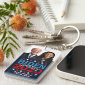 Porte-clés Campagne électorale Biden Harris 2020 avec photos (Devant droit)