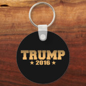 Porte-clés Campagne Gold Trump 2016 (Recto)