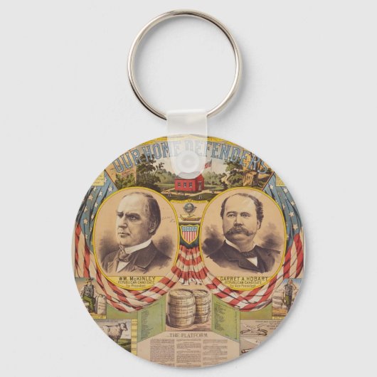 Porte-clés Campagne présidentielle du parti républicain vinta (Recto)
