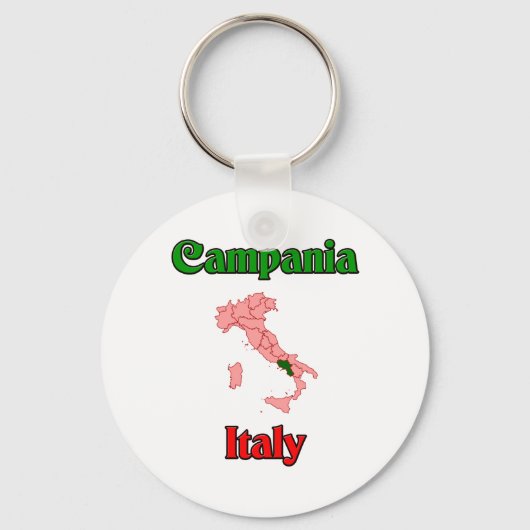Porte-clés Campanie Italie (Recto)