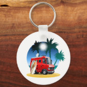 Porte-clés Camper de dessin (Recto)