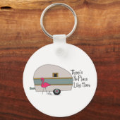 Porte-clés Camper Flamant rose (Recto)