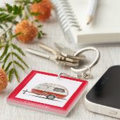 Porte-clés Camper Teardrop Classic Retro Thunder_Cove (Devant Droit)