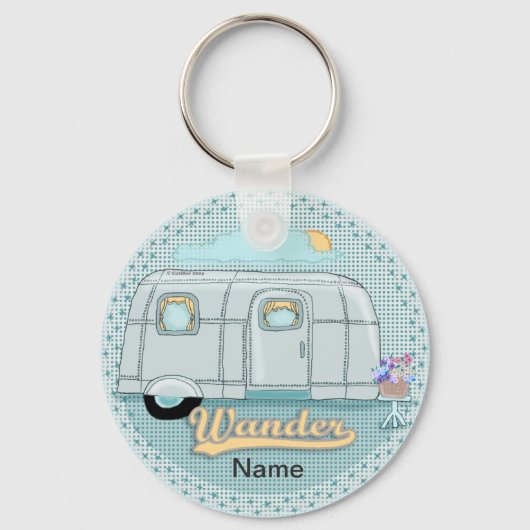 Porte-clés Camper Trailer (Recto)
