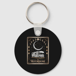 Porte-clés Camping caravane camping-car la caravane lune mont