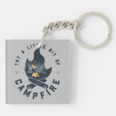 Porte-clés Camping cool Camper Feu de Campement Sous Les Mont (Dos)