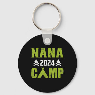 Porte-clés Camping de Nana 2024 Vacances familiales Équipe de