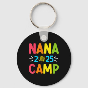 Porte-clés Camping de Nana 2025 Vacances familiales Équipe de