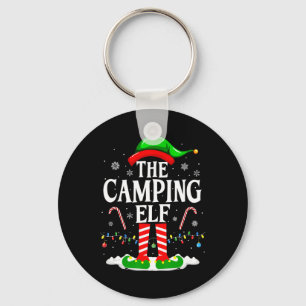 Porte-clés Camping Elf Xmas Funny Matching Family Group C