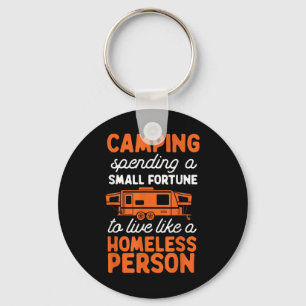 Porte-clés Camping Pop Up Camper Rv Trailer Small Fortune