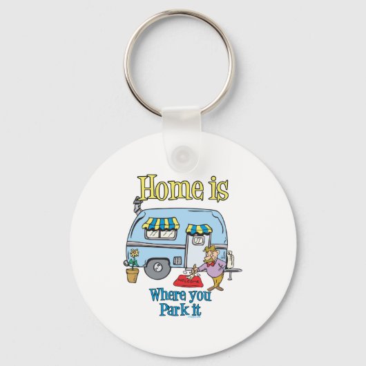 Porte-clés Camping Rv (Recto)