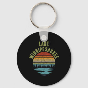 Porte-clés Camping sauvage du lac Winnipesaukee - Nature Lac