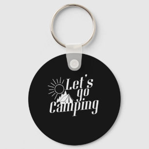 Porte-clés Camping Sonnenaufgang "Let`s go Camping"