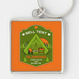 Porte-clés Camping sous tente Bell en glamping