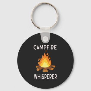 Porte-clés Camping - Whisperer de feu de camp
