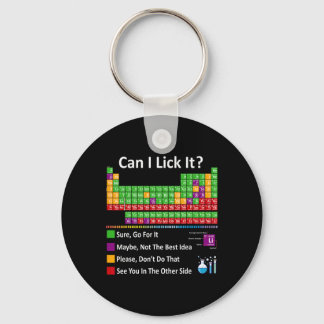 Porte-clés Can I Lick It Periodic Table Chart Science Teacher