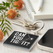 Porte-clés Can you TIG it? Acrylic keychain (Devant Droit)