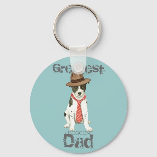 Porte-clés Canaan Chien Papa Porte - clé (Recto)