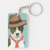 Porte-clés Canaan Chien Papa Porte - clé (Dos)