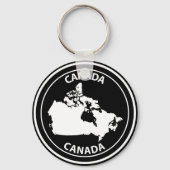 Porte-clés Canada (Verso)