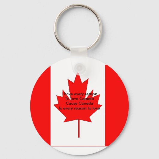 Porte-clés Canada (Recto)