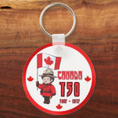 Porte-clés Canada 150 ans (Recto)