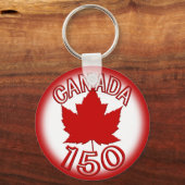 Porte-clés Canada 150 Souvenir Porte - clé & Canada Feuille d (Recto)