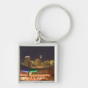 Porte-clés Canada, Alberta, Calgary : Skyline de la ville dep