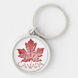 Porte-clés Canada Flag Souvenir Key Chain & Canada Maple Leaf