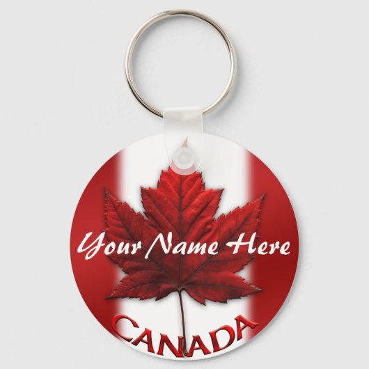 Porte-clés Canada Souvenir Porte - clé Personnalisé Canada Ca (Recto)