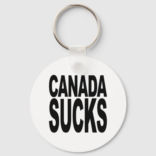 Porte-clés Canada Sucks (Recto)
