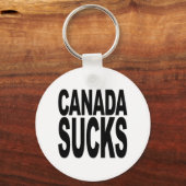 Porte-clés Canada Sucks (Recto)
