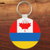 Porte-clés Canada Ukraine (Recto)