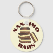 Porte-clés Canadian Nanaimo Bars Canada Colombie-Britannique  (Verso)