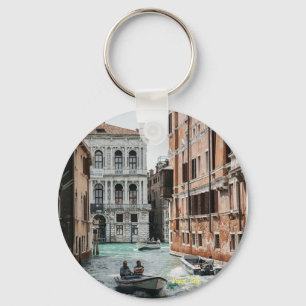 Porte-clés Canal de bateau de Venise