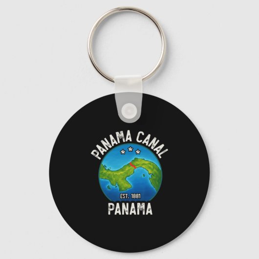Porte-clés Canal de Panama Env.1881 (Recto)