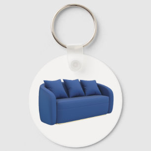 Porte-clés Canapé bleu moderne