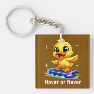 Porte-clés canard amusant