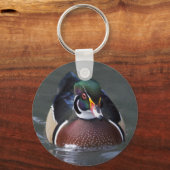 Porte-clés Canard branchu américain (Recto)