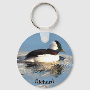 Porte-clés canard Bufflehead
