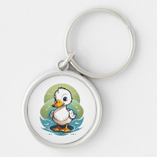 Porte-clés canard-colvert (Devant)