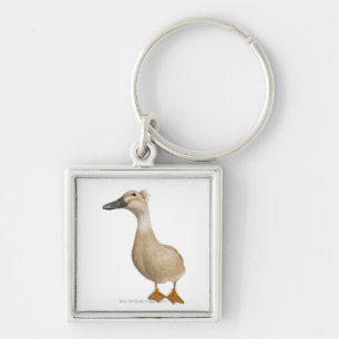 Porte-clés Canard crêté femelle, 3 années